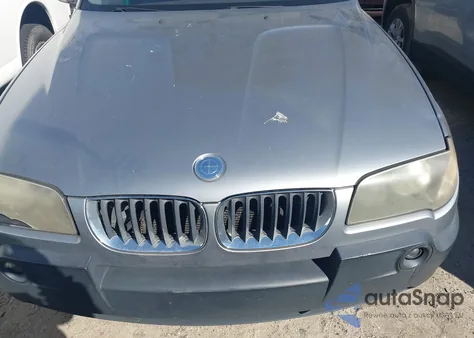2005 BMW X3 3.0I from USA, damaged, VIN WBXPA93435WD10880